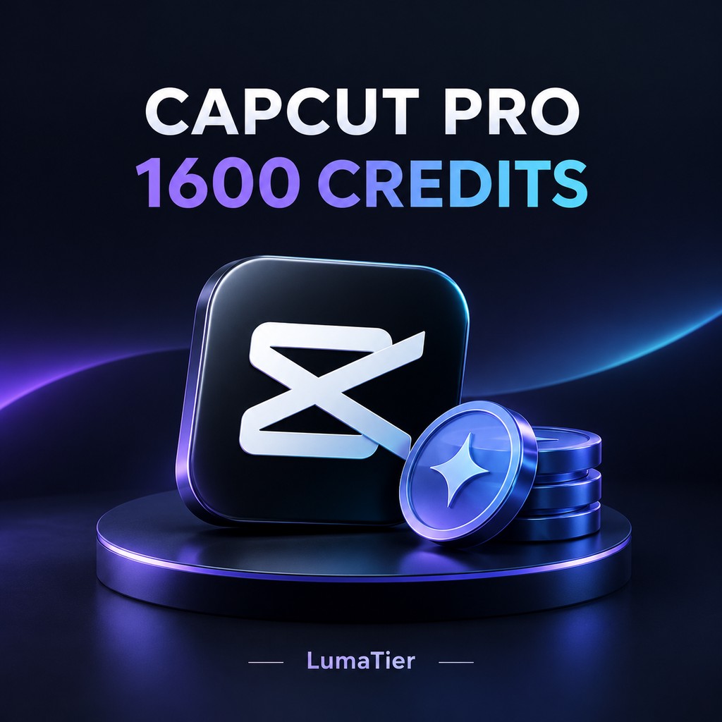 CAPCUT PRO 1600 CREDITS