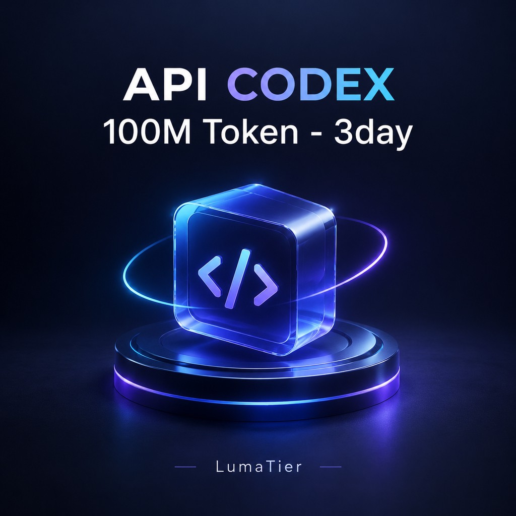 API CODEX - 100M Token - 3day