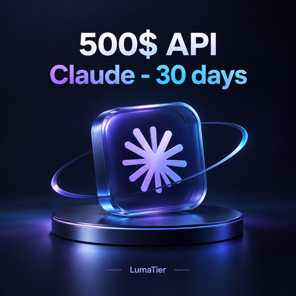 500$ API Claude - 30 days