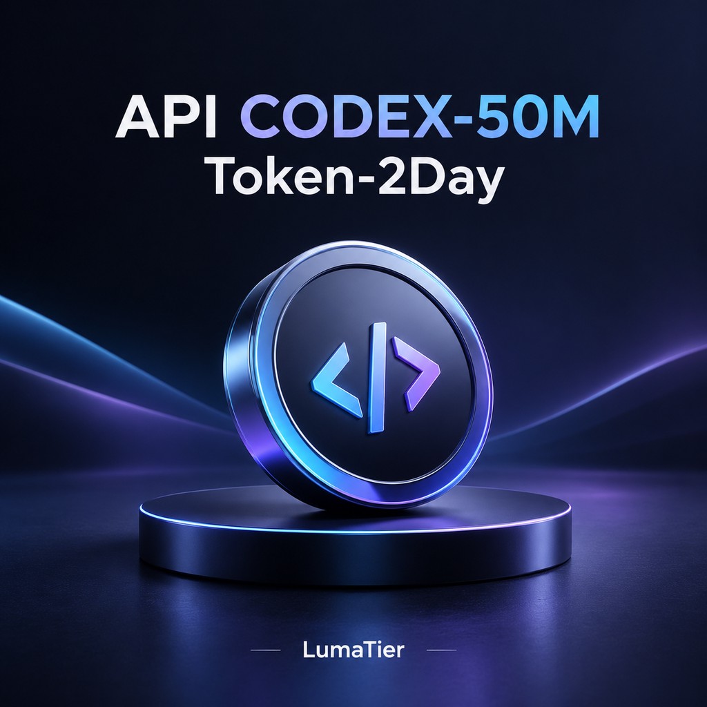 API CODEX-50M Token-2Day